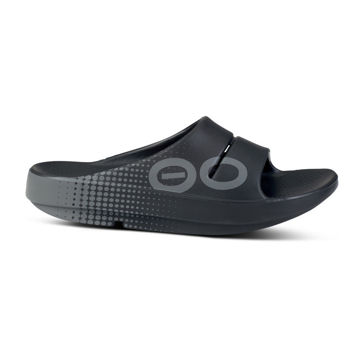 Oofos OOahh Sport in SCHWARZ