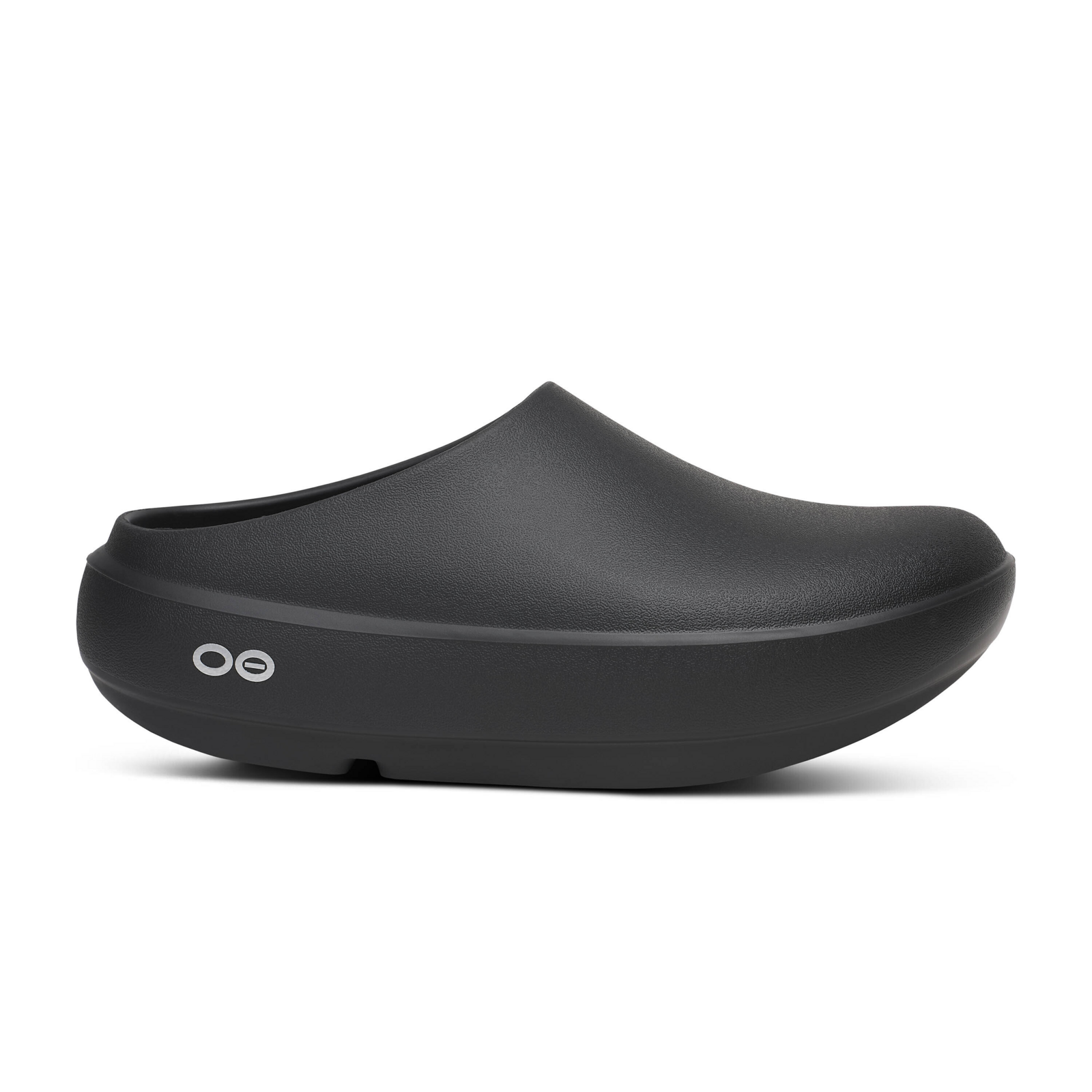 Oofos OOcloog+ in SCHWARZ