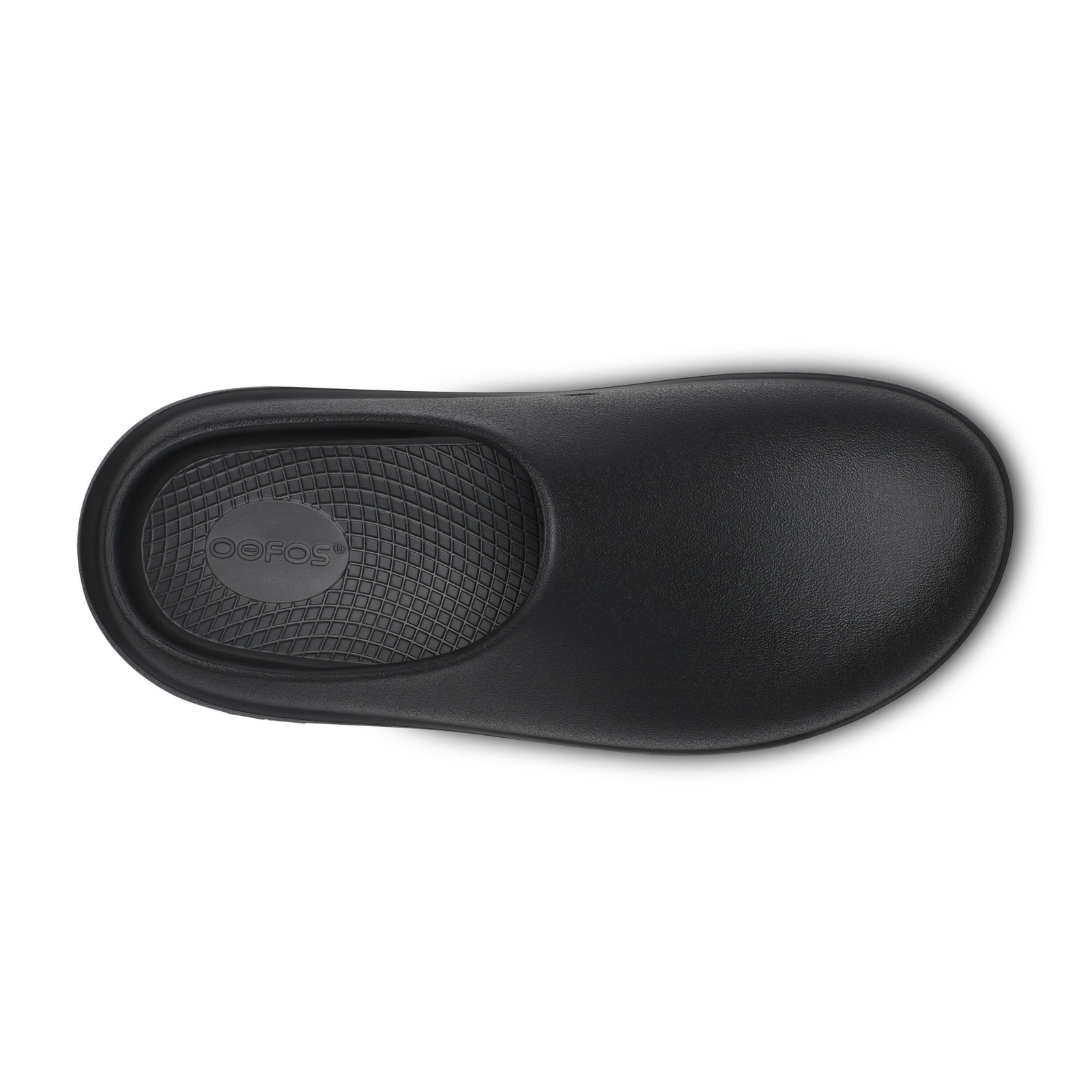 Oofos OOcloog+ in SCHWARZ
