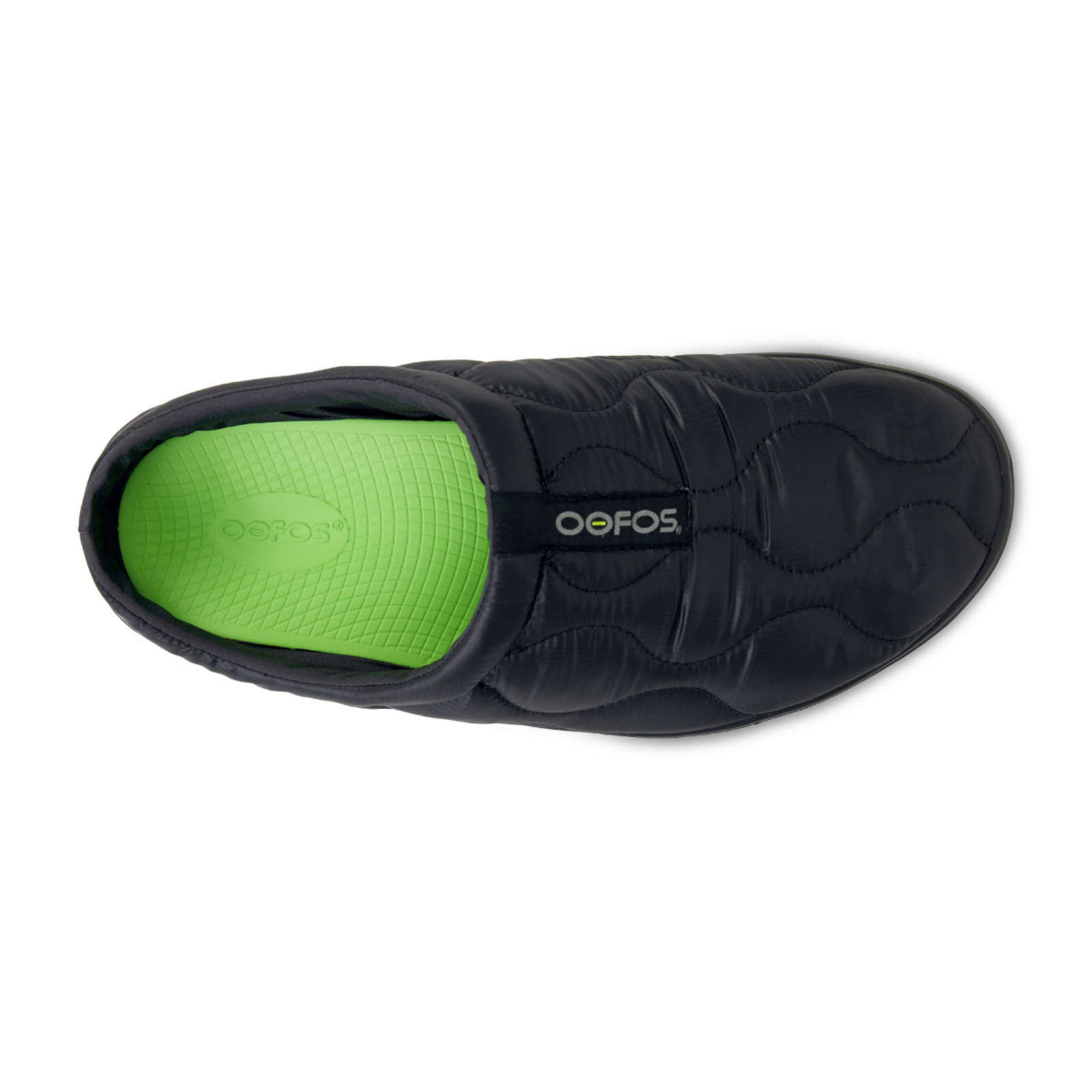 Oofos W OOcoozie Thermo Mule in SCHWARZ