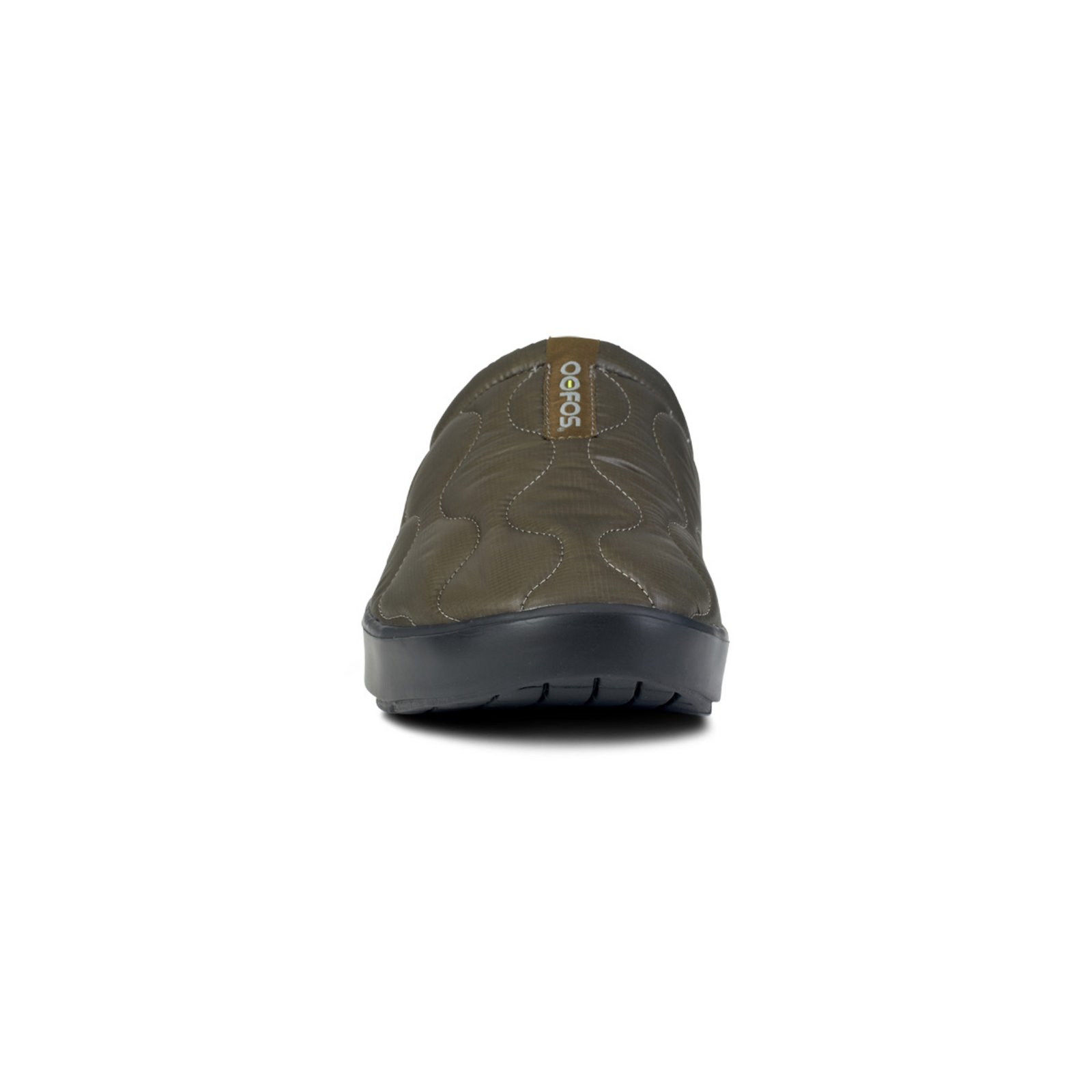 Oofos M OOcoozie Thermo Mule in GRÜN