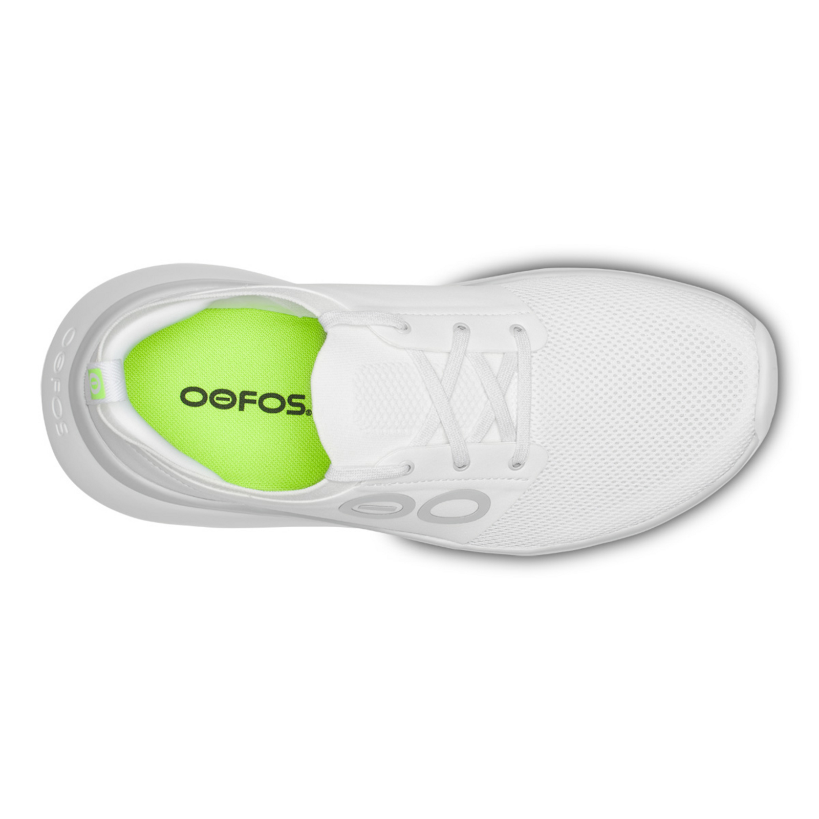 Oofos M OOmy Stride in WEISS