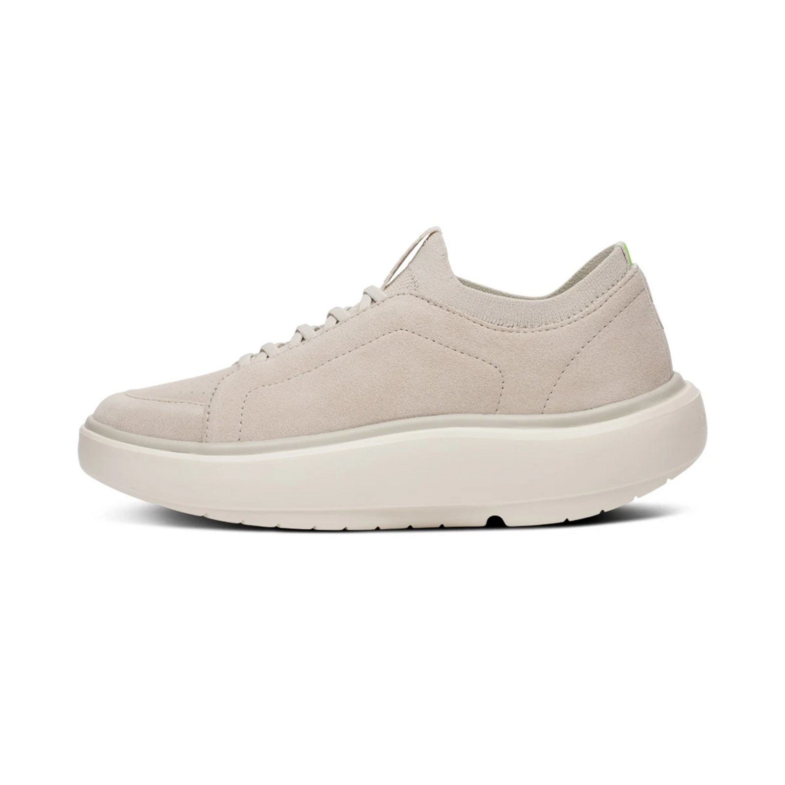 Oofos W Suede OOmg+ Club in BEIGE