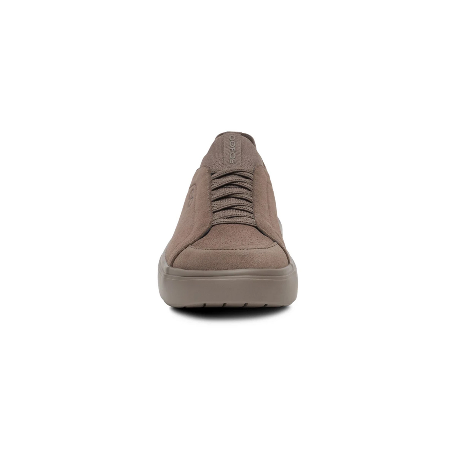 Oofos M Suede OOmg+ Club in BRAUN